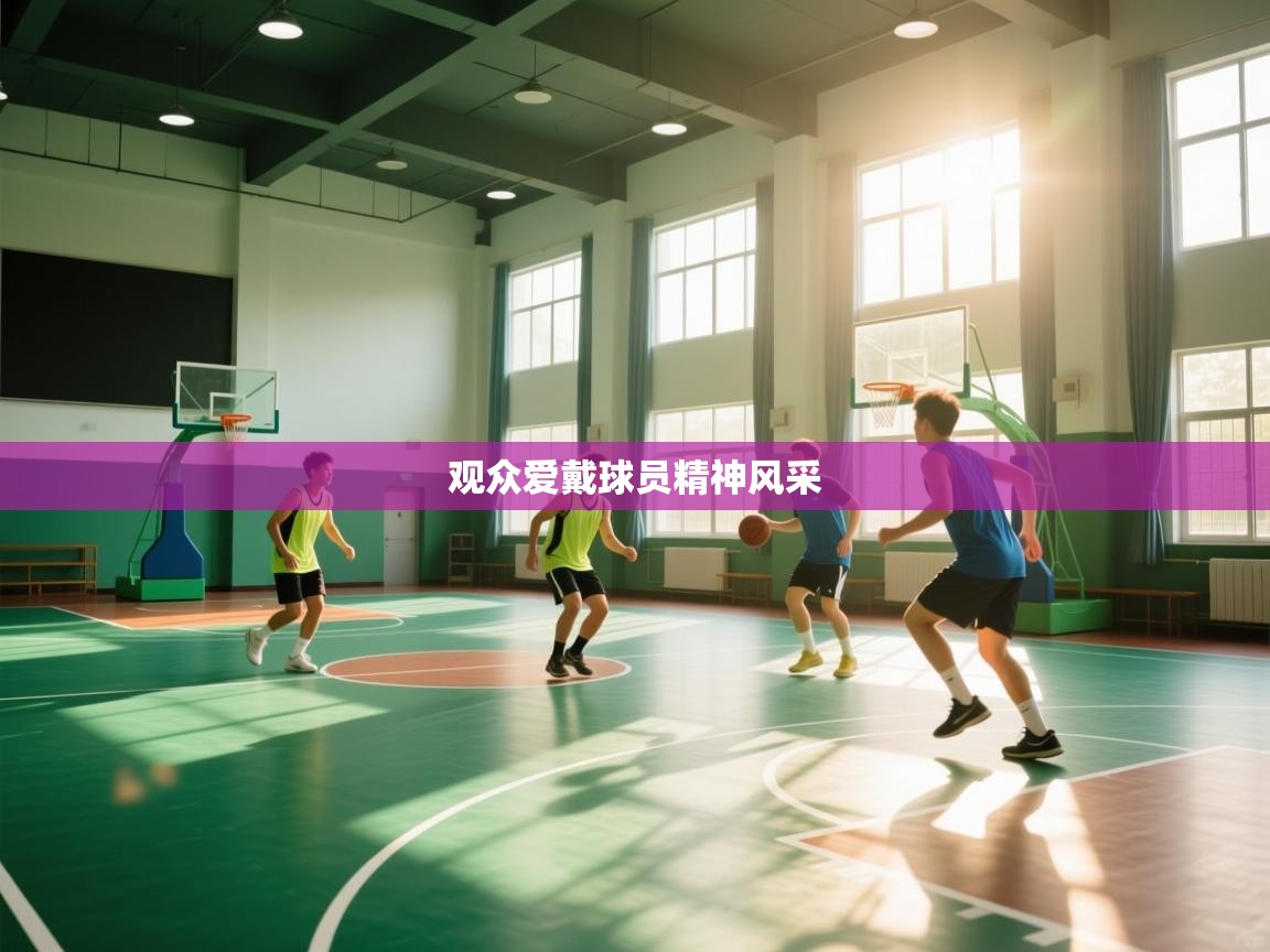 观众爱戴球员精神风采  第1张