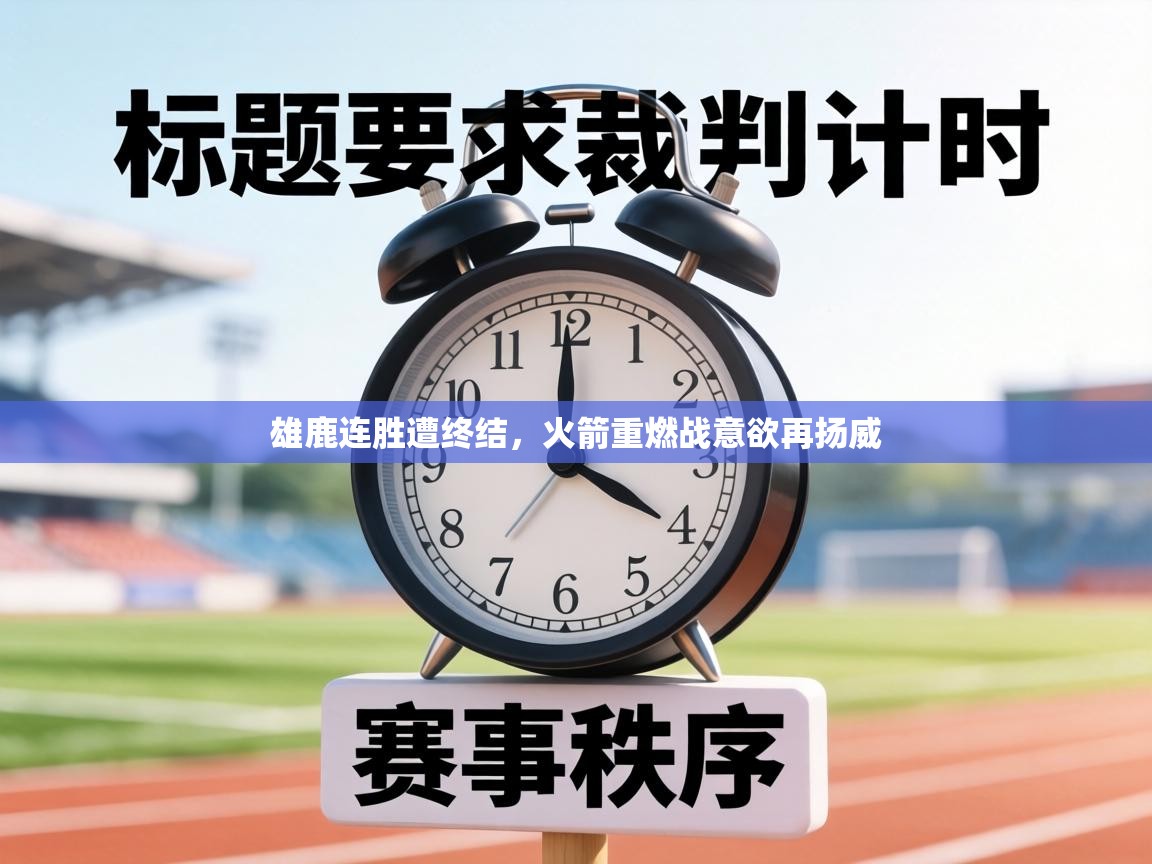 雄鹿连胜遭终结，火箭重燃战意欲再扬威  第1张